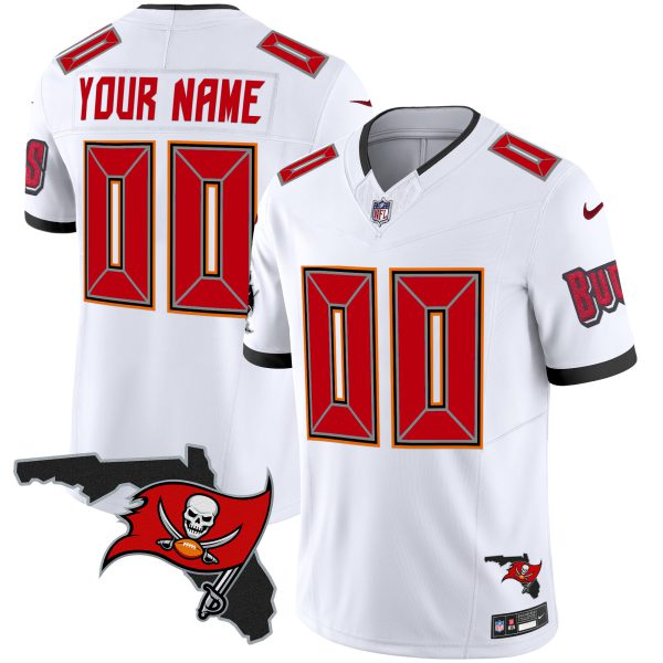 Buccaneers Florida Patch Vapor Limited Custom Jersey V2 - All Stitched - Image 4