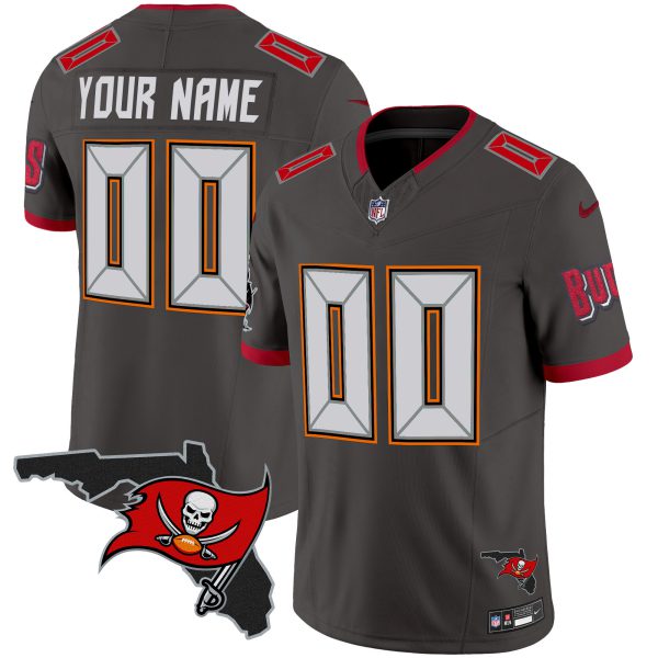 Buccaneers Florida Patch Vapor Limited Custom Jersey V2 - All Stitched - Image 5