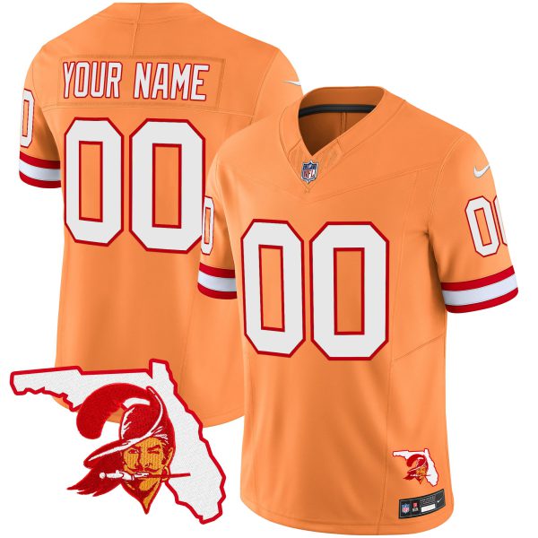 Buccaneers Florida Patch Vapor Limited Custom Jersey V2 - All Stitched - Image 6