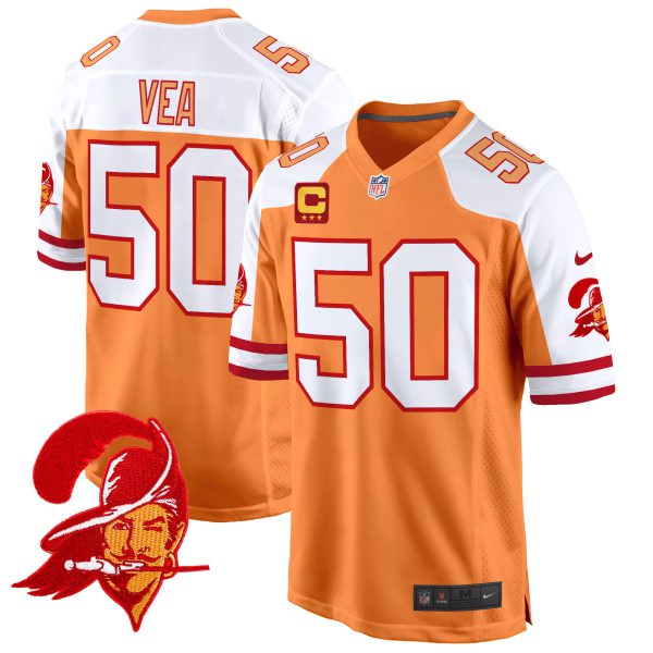 Men's Tampa Bay Buccaneers Throwback Game Jersey - All Stitched - Image 5