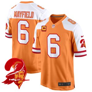 Men's Tampa Bay Buccaneers Throwback Game Jersey - All Stitched