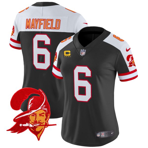 Women's Tampa Bay Buccaneers Throwback Vapor Limited Jersey V2 - All Stitched - Image 8