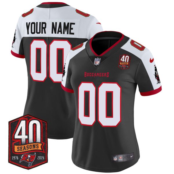 Buccaneers 40th Season Patch Vapor Limited Custom Jersey - All Stitched - Image 7