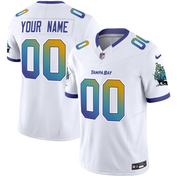 Buccaneers "Tampa City" Vapor Limited Custom Jersey - All Stitched - Image 3