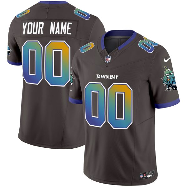 Buccaneers "Tampa City" Vapor Limited Custom Jersey - All Stitched - Image 4