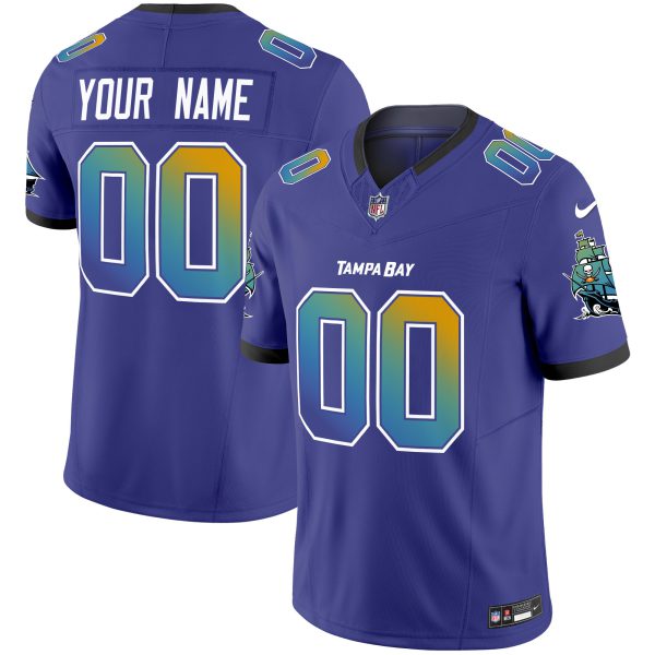 Buccaneers "Tampa City" Vapor Limited Custom Jersey - All Stitched - Image 5