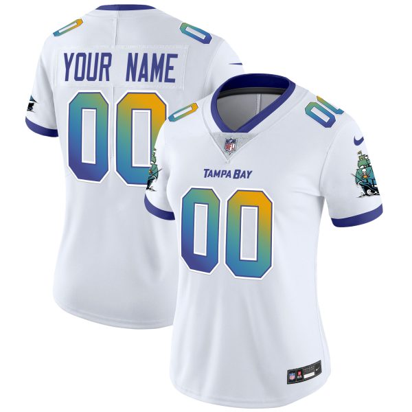 Buccaneers "Tampa City" Vapor Limited Custom Jersey - All Stitched - Image 8