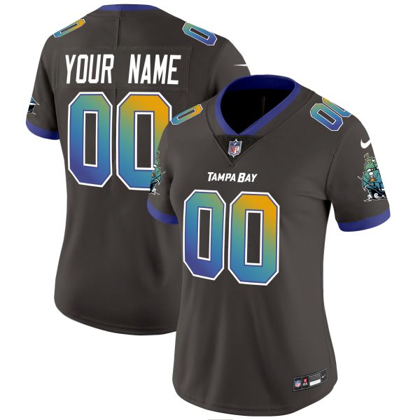 Buccaneers "Tampa City" Vapor Limited Custom Jersey - All Stitched - Image 9