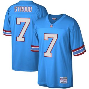 Houston Oilers CJ Stroud #7 Throwback Jersey - All Stitched