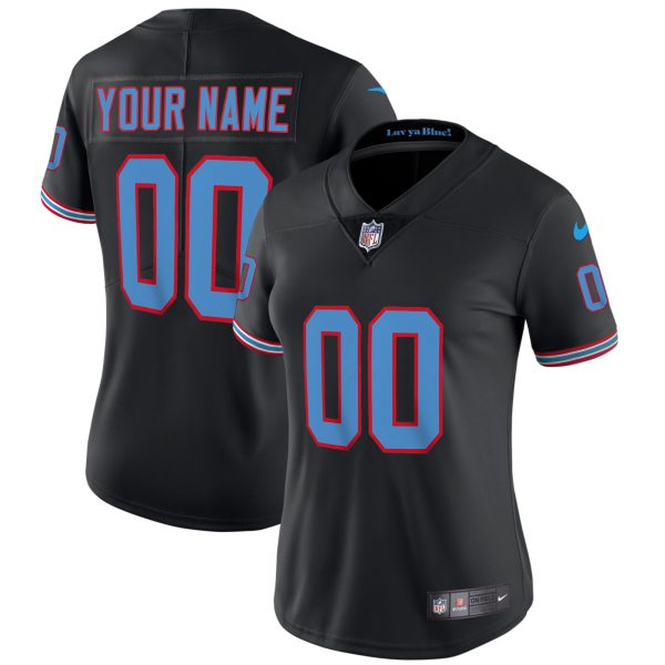 Titans Throwback Limited Vapor Custom Jersey - All Stitched - Image 12