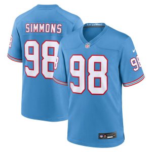 Jeffery Simmons Tennessee Titans Jersey - All Stitched