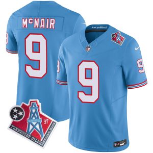 Steve McNair 1997 Throwback Limited Vapor Jersey - All Stitched