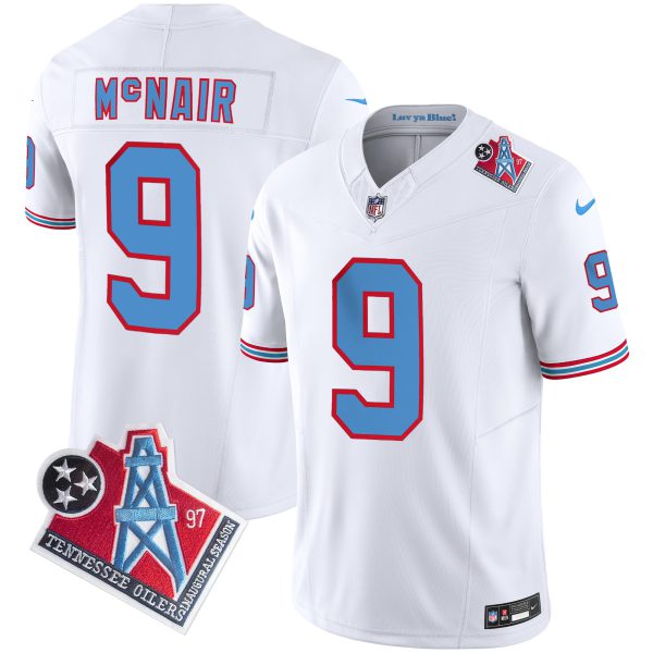 Men's Titans 1997 Throwback Limited Vapor Jersey V2 - All Stitched - Image 18