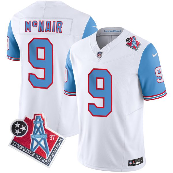 Men's Titans 1997 Throwback Limited Vapor Jersey V2 - All Stitched - Image 54