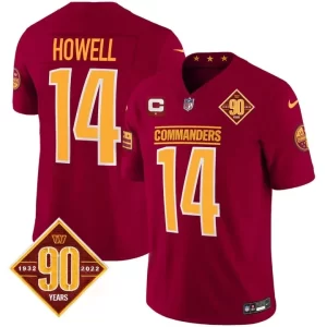 Sam Howell Washington Commanders Burgundy Jersey - All Stitched