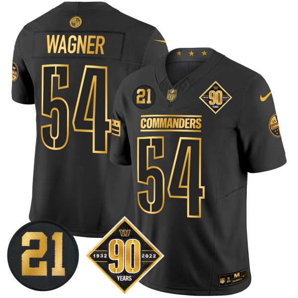 Men's Washington Commanders 90th & Sean Taylor Patch Gold Vapor Limited Jersey - All Stitched - Image 23