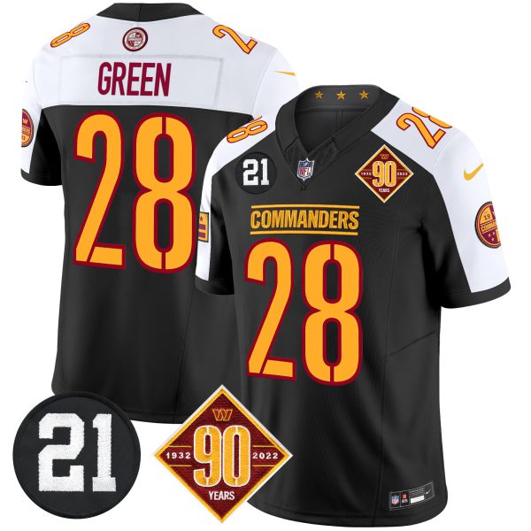 Men's Washington Commanders 90th & Sean Taylor Patch Vapor Limited Jersey - All Stitched - Image 15