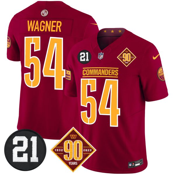Men's Washington Commanders 90th & Sean Taylor Patch Vapor Limited Jersey - All Stitched - Image 29
