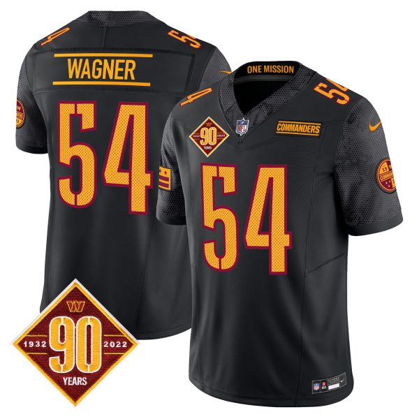 Men's Washington Commanders 90th Anniversary Vapor Limited Jersey V4 - All Stitched - Image 4