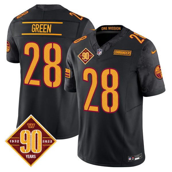 Men's Washington Commanders 90th Anniversary Vapor Limited Jersey V4 - All Stitched - Image 7