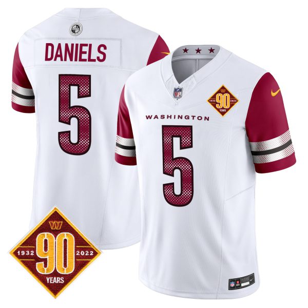 Men's Washington Commanders 90th Anniversary Vapor Limited Jersey V4 - All Stitched - Image 8