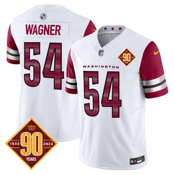 Men's Washington Commanders 90th Anniversary Vapor Limited Jersey V4 - All Stitched - Image 11