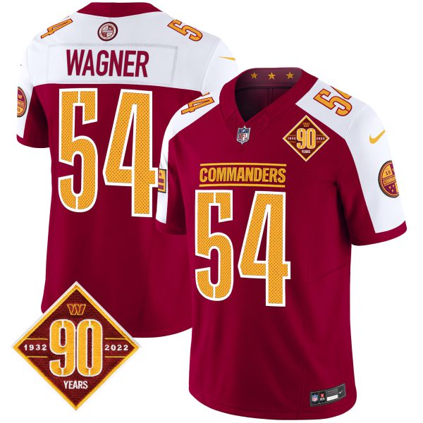 Men's Washington Commanders 90th Anniversary Vapor Limited Jersey V4 - All Stitched - Image 18