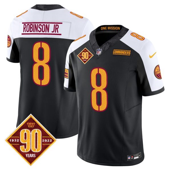 Men's Washington Commanders 90th Anniversary Vapor Limited Jersey V4 - All Stitched - Image 23