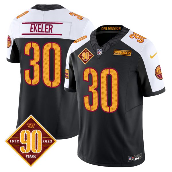 Men's Washington Commanders 90th Anniversary Vapor Limited Jersey V4 - All Stitched - Image 24