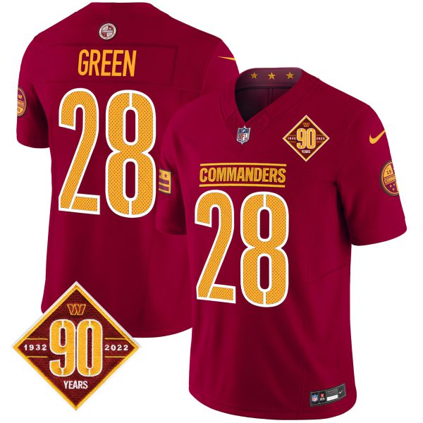 Men's Washington Commanders 90th Anniversary Vapor Limited Jersey V4 - All Stitched - Image 35