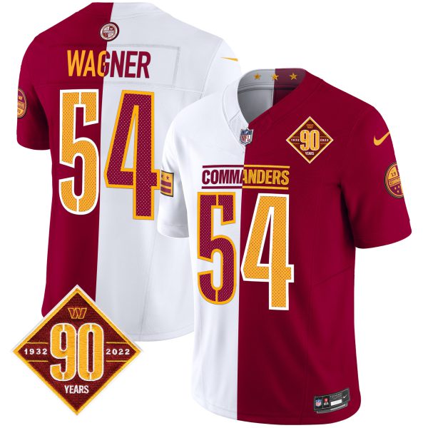 Men's Washington Commanders 90th Anniversary Vapor Limited Jersey V4 - All Stitched - Image 39