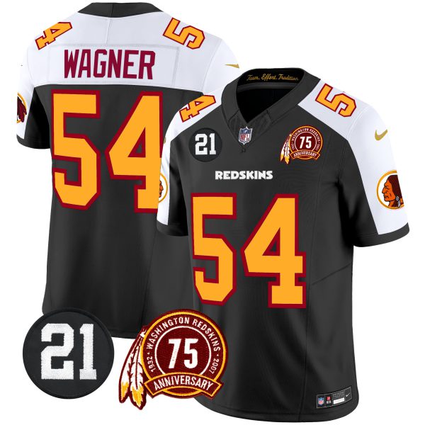 Men's Washington Redskins 75th & Sean Taylor Patch Vapor Limited Jersey - All Stitched - Image 41