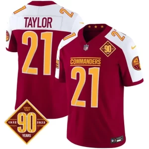 Sean Taylor Washington Commanders Burgundy Alternate Jersey - All Stitched