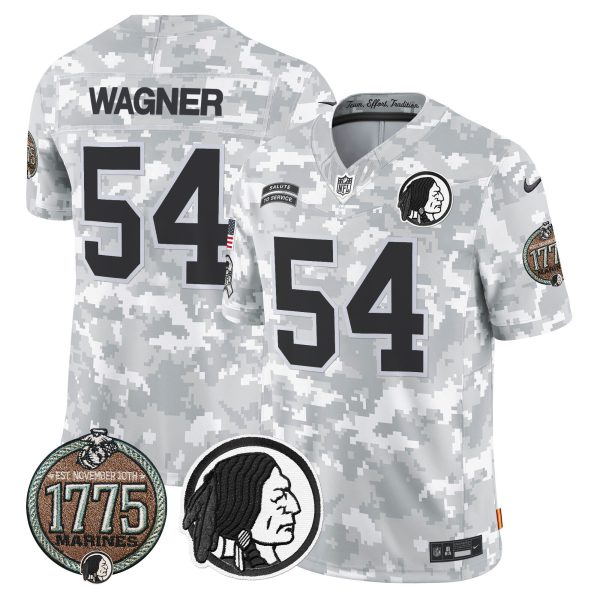 Men's Washington Redskins 2024 Salute to Service Establishment Year Patch Vapor Limited Jersey - All Stitched - Image 4