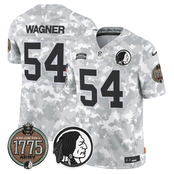 Men's Washington Redskins 2024 Salute to Service Establishment Year Patch Vapor Limited Jersey - All Stitched - Image 13