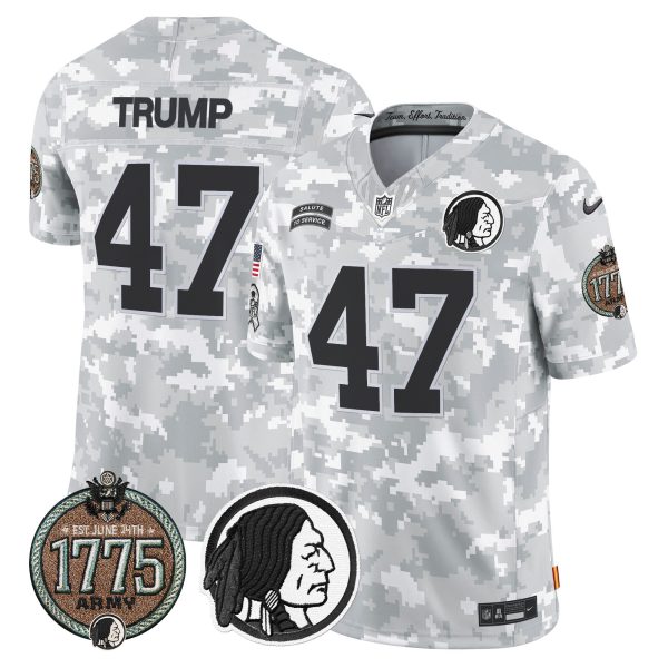 Men's Washington Redskins 2024 Salute to Service Establishment Year Patch Vapor Limited Jersey - All Stitched - Image 18