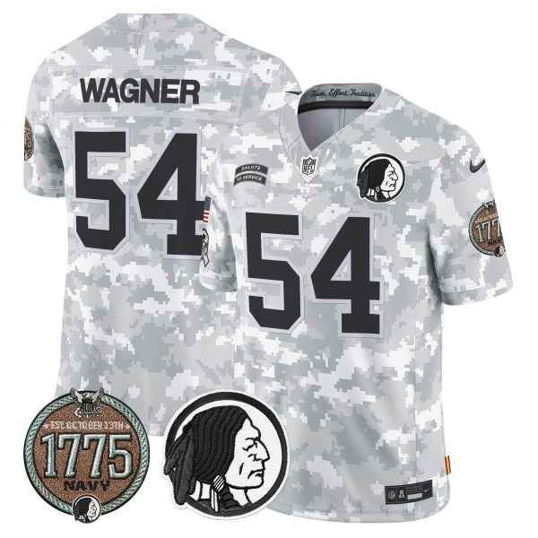 Men's Washington Redskins 2024 Salute to Service Establishment Year Patch Vapor Limited Jersey - All Stitched - Image 22