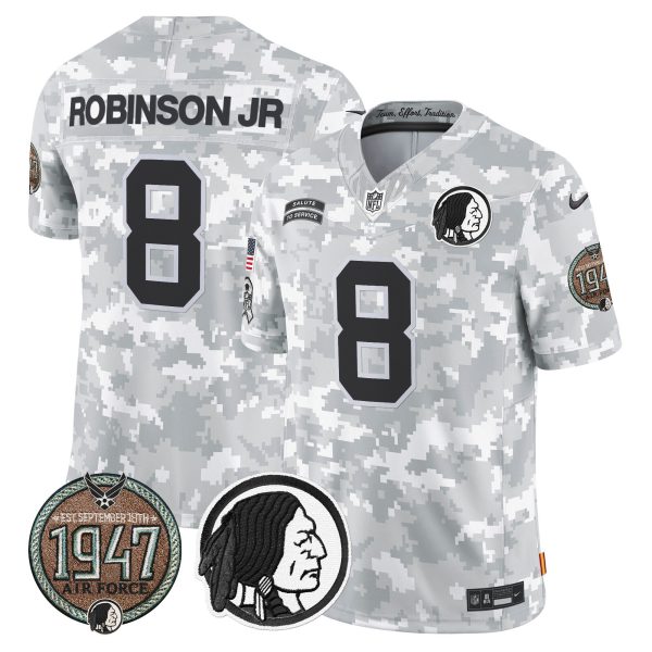 Men's Washington Redskins 2024 Salute to Service Establishment Year Patch Vapor Limited Jersey - All Stitched - Image 29