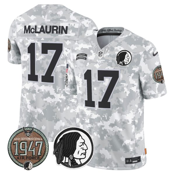 Men's Washington Redskins 2024 Salute to Service Establishment Year Patch Vapor Limited Jersey - All Stitched - Image 32