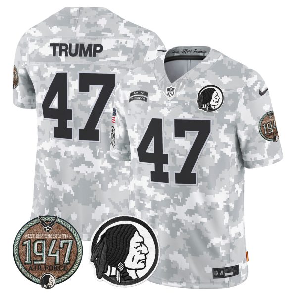 Men's Washington Redskins 2024 Salute to Service Establishment Year Patch Vapor Limited Jersey - All Stitched - Image 36