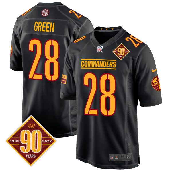 Men's Washington Commanders 90th Anniversary Patch Game Jersey - All Stitched - Image 21