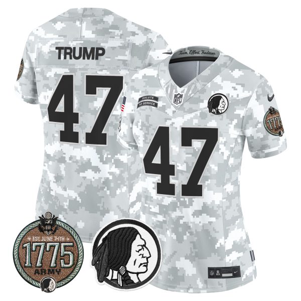 Women's Washington Redskins 2024 Salute to Service Establishment Year Patch Vapor Limited Jersey - All Stitched - Image 18