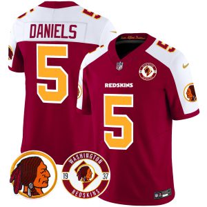Men's Washington Redskins 2024 Vapor Limited Jersey - Est. 1937 Patch - All Stitched