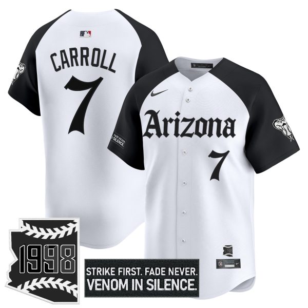Men's Arizona Diamondbacks 'Gothic Desert Fang Edition' Vapor Premier Limited Jersey - All Stitched - Image 19