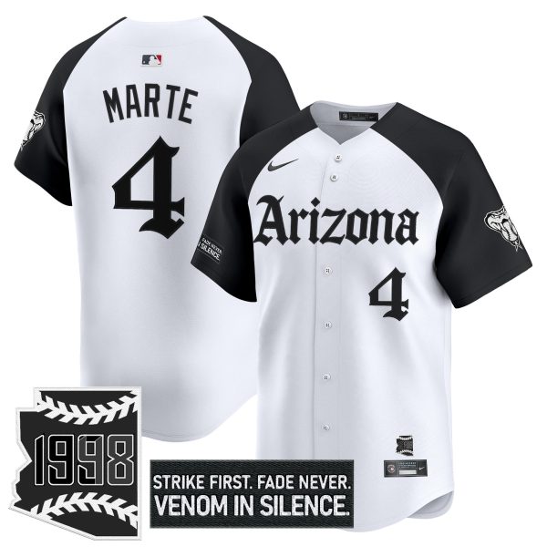 Men's Arizona Diamondbacks 'Gothic Desert Fang Edition' Vapor Premier Limited Jersey - All Stitched - Image 24
