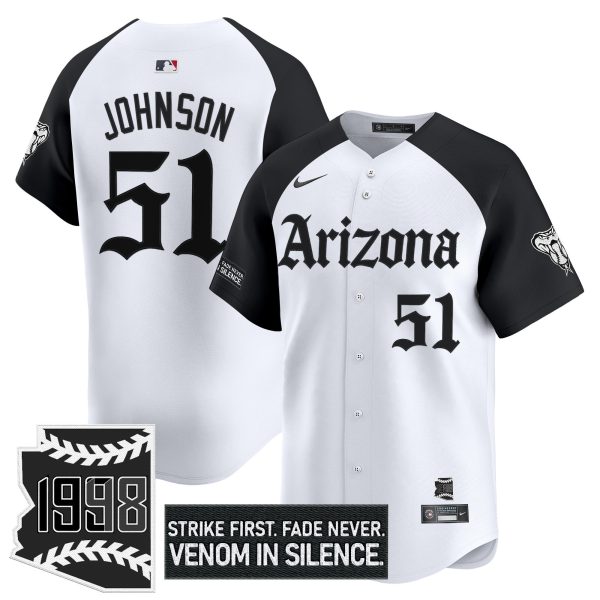 Men's Arizona Diamondbacks 'Gothic Desert Fang Edition' Vapor Premier Limited Jersey - All Stitched - Image 25