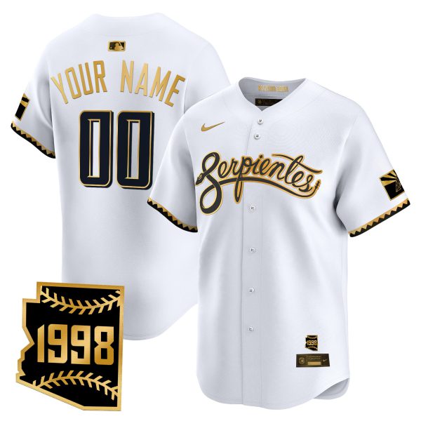 Arizona Diamondbacks 2025 City Connect Vapor Premier Limited Custom Jersey V2 - Stitched - Image 5