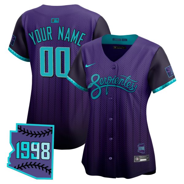 Arizona Diamondbacks 2025 City Connect Vapor Premier Limited Custom Jersey V2 - Stitched - Image 6