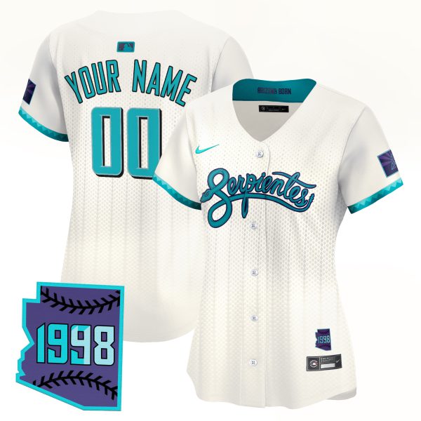 Arizona Diamondbacks 2025 City Connect Vapor Premier Limited Custom Jersey V2 - Stitched - Image 8