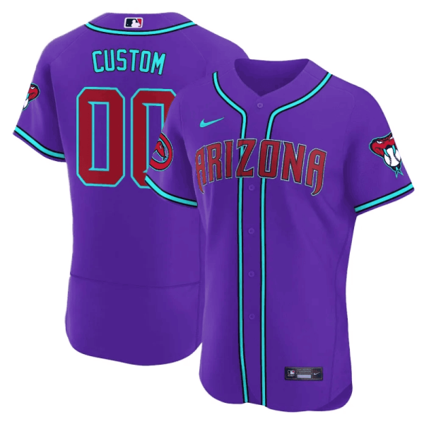 Arizona Diamondbacks 2024 Flex Base Custom Jersey V2 - All Stitched - Image 4
